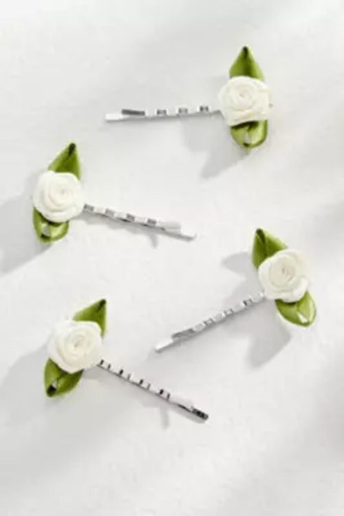 UO Kitsch Rose Hair Slides...