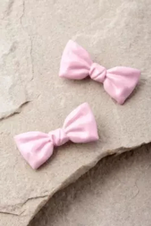 Plastic Bow Hair Clips 2-Pack...