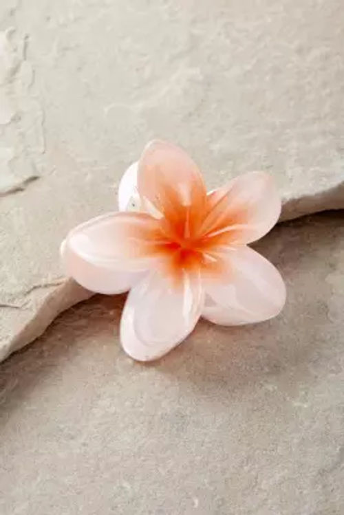 Tropical Flower Claw Clip -...