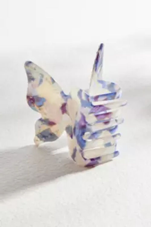 Butterfly Diamante Claw Clip...