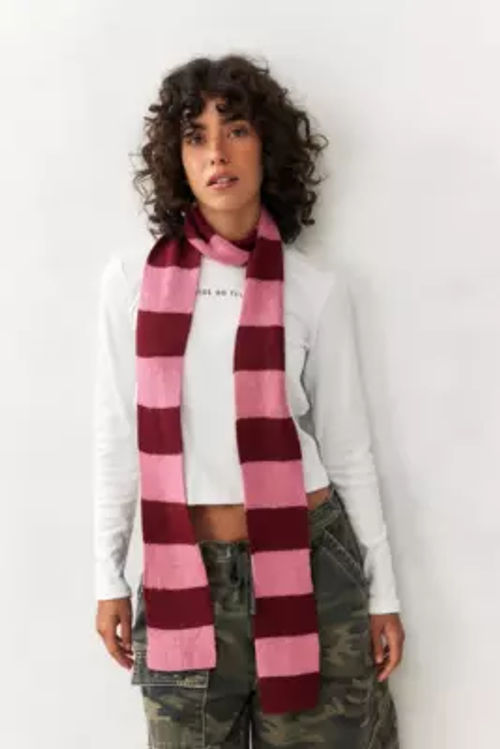 UO Striped Skinny Scarf -...