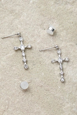 Vivienne Westwood Yin Yang Stud Earrings silver at Urban