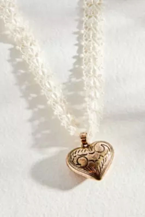 Silence + Noise Heart Pendant...