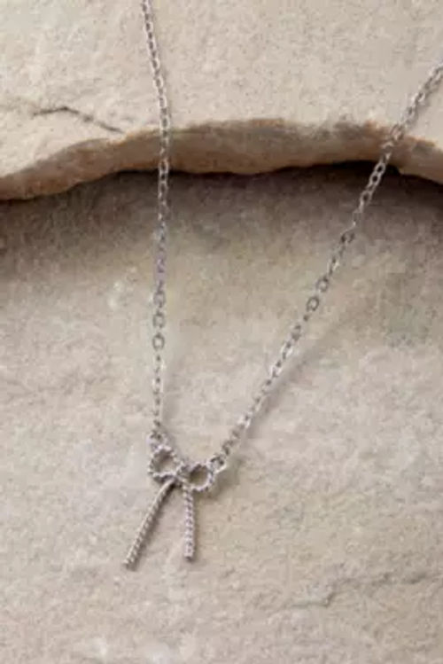 Silence + Noise Bow Necklace...