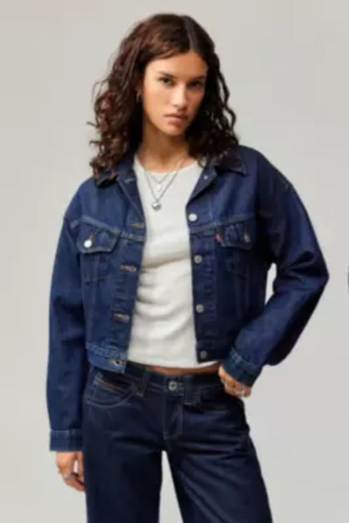 Levi's Cropped 90s Trucker...