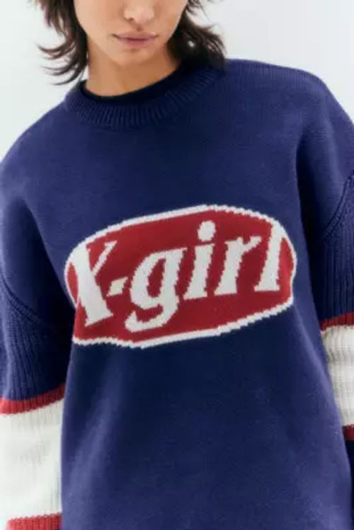 X-girl Oval Logo Jacquard...