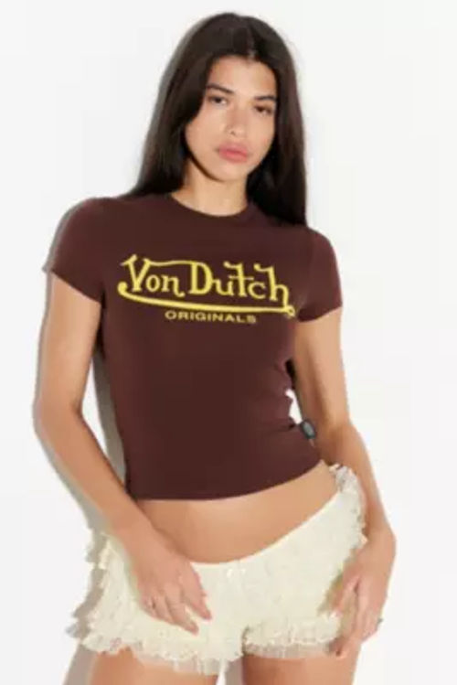 Von Dutch Logo Baby T-Shirt -...