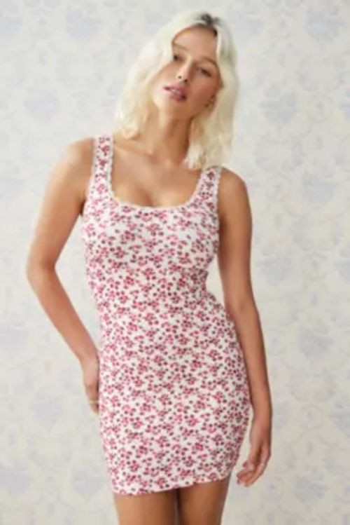 Motel Camina Mini Dress -...