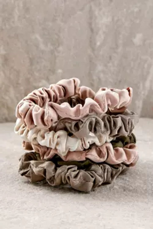 Satin Scrunchies 5-Pack at...