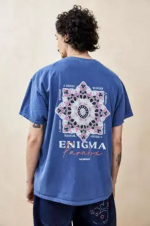 UO Navy Enigma T-Shirt - Navy...