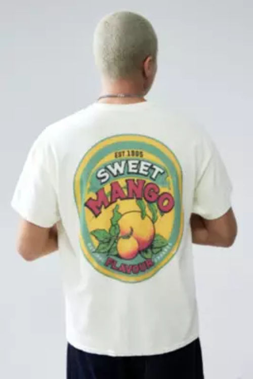 UO Ecru Sweet Mango T-Shirt -...
