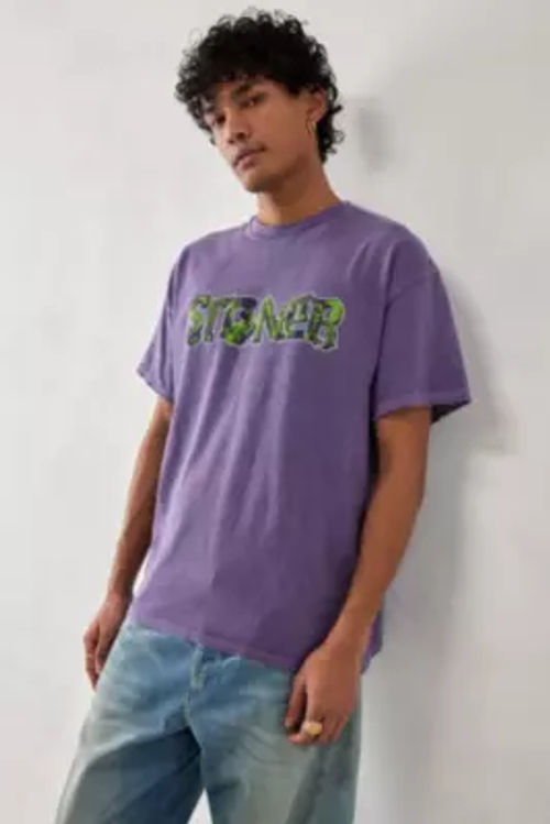 UO Purple Stoner T-Shirt -...