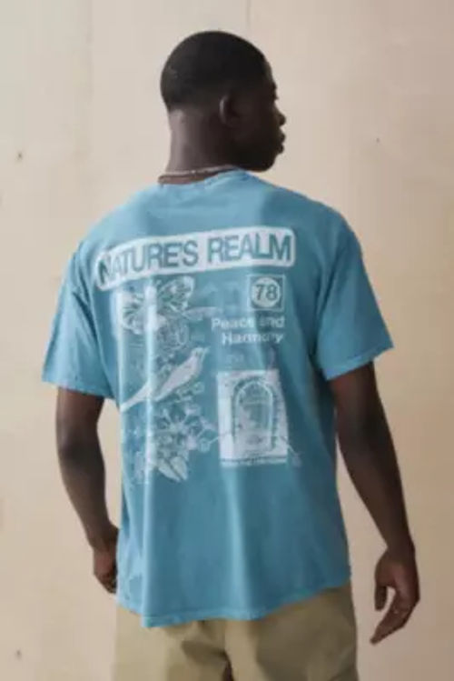 UO Teal Natures Realm T-Shirt...