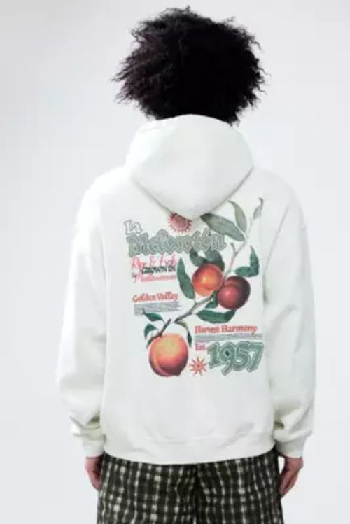 UO Ecru La Melocotin Hoodie -...