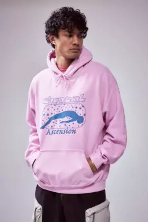 UO Pink Ascension Hoodie -...