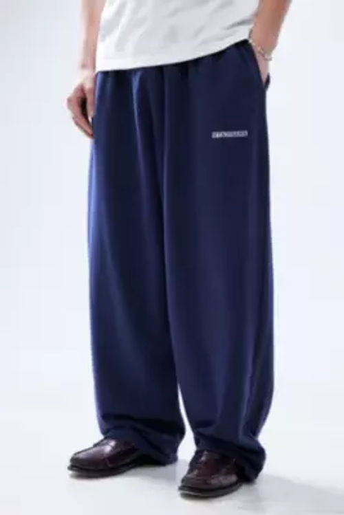 Velour Track Pant Blue