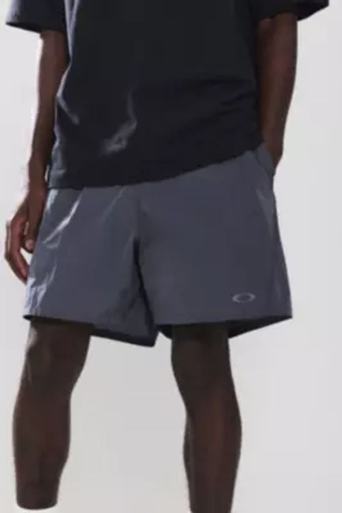 Oakley UO Exclusive Grey Metallic Shorts - Grey XL at Urban Outfitters