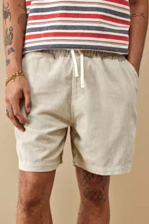 BDG Ecru Corduroy Shorts -...