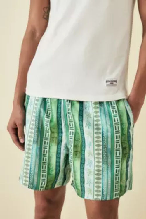 UO Nomad Print Shorts - Green...