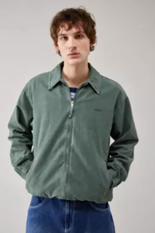 BDG Green Corduroy Harrington...