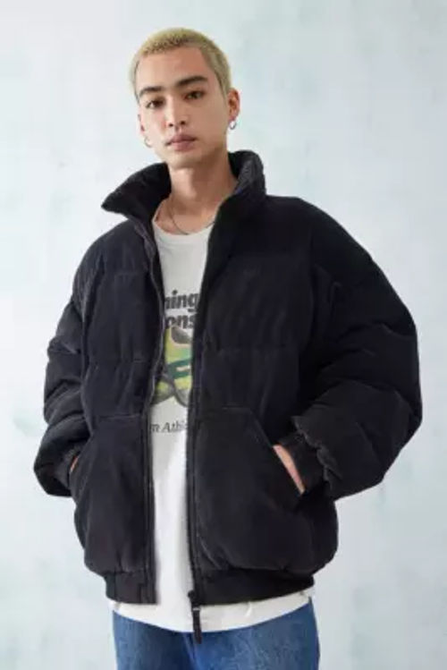 BDG Black Corduroy Puffer...