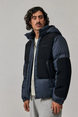 Iets frans black puffer coat sale