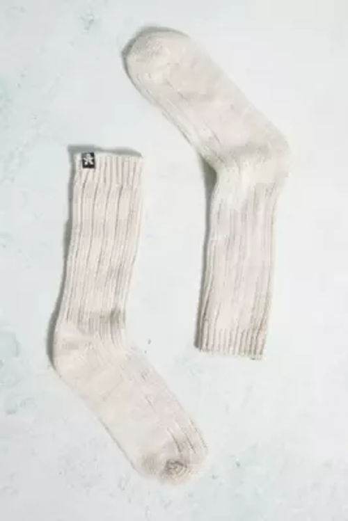 UO Nomad Ombre Green Slub Socks