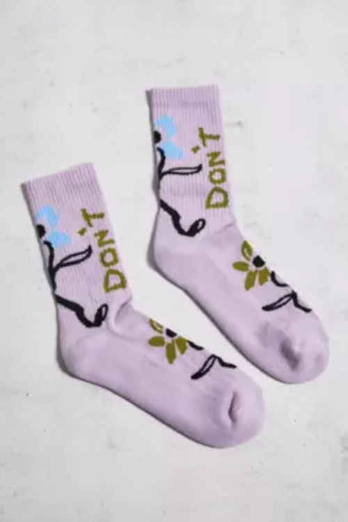 UO Don't Stress Socks - Lilac...