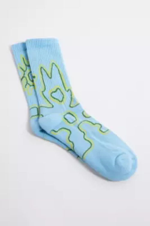 Ayker Blue Logo Socks - Blue...