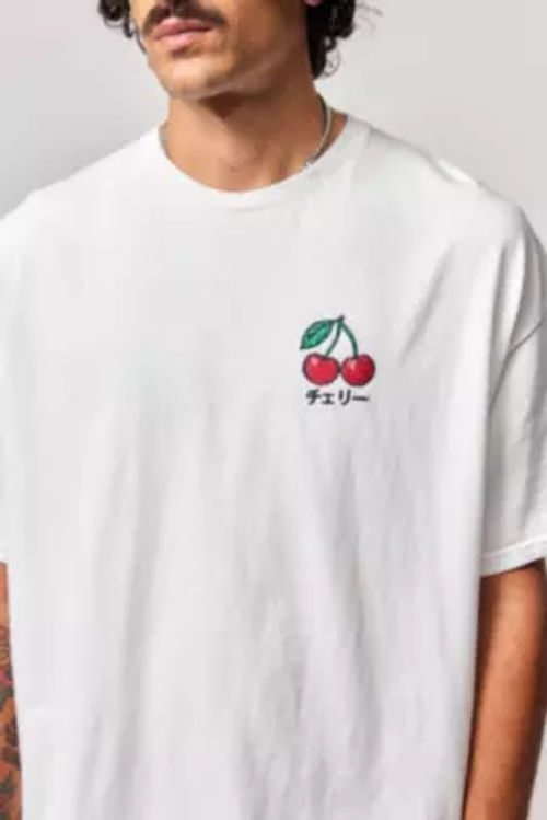 UO Cherry Embroidered T-Shirt...