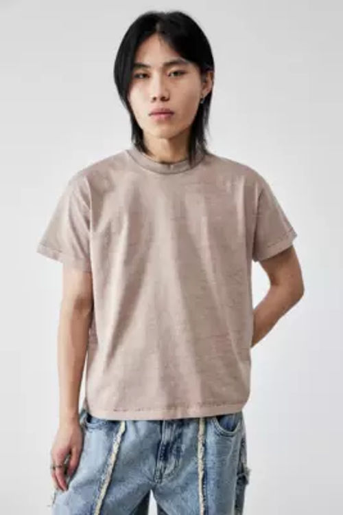 BDG Taupe Bonfire T-Shirt -...