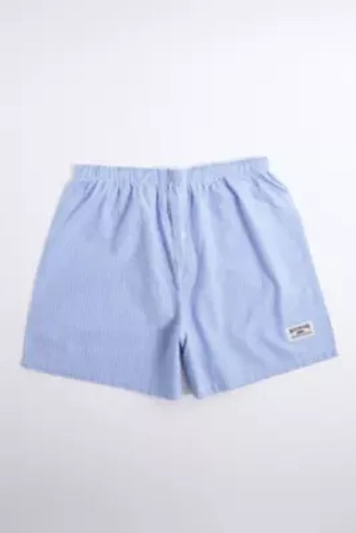 BDG Stripe Boxer Shorts M at...