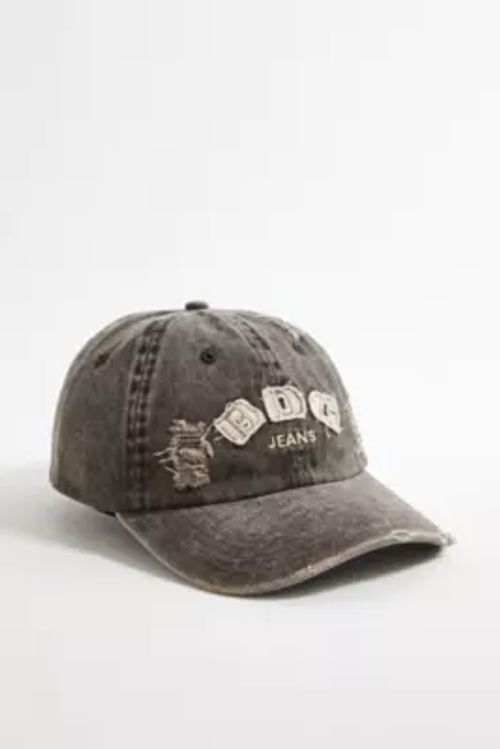 BDG Brown Distressed Logo Cap...