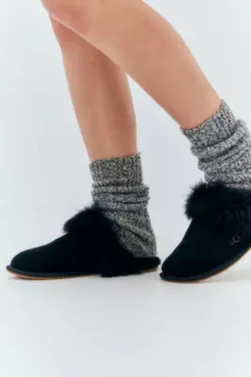 UGG Black Scuff Sis Slippers...