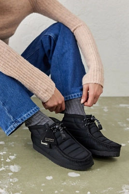 Clarks wallabees quilted hotsell