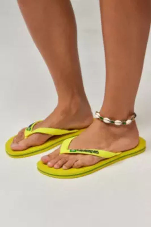 Havaianas Yellow Brasil Flip...