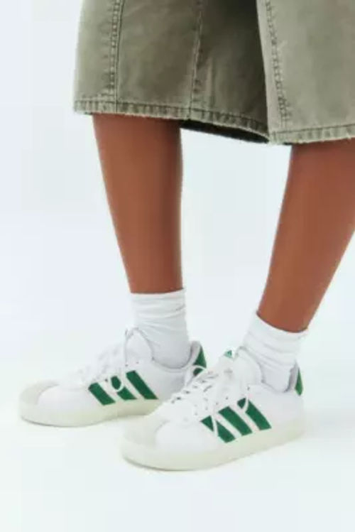 adidas White & Green VL Court...