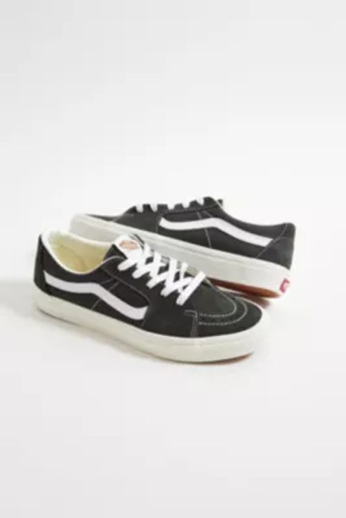 Vans Black Suede Sk8-Low...