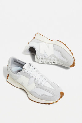 new balance 327 ecru and black