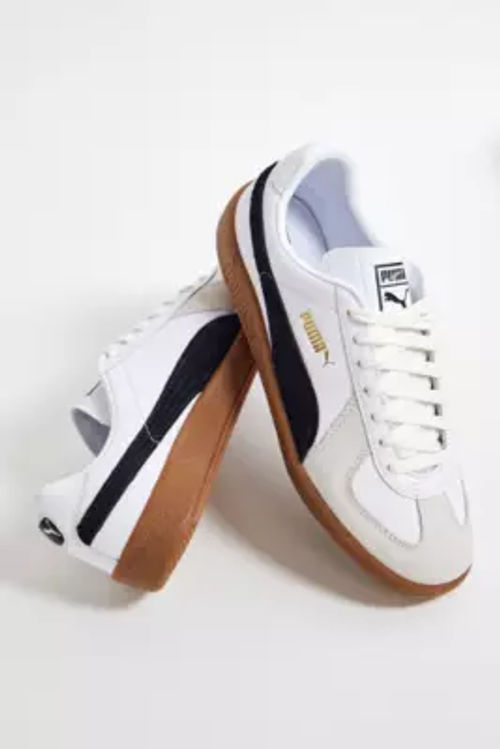 PUMA White Army Trainer Suede...