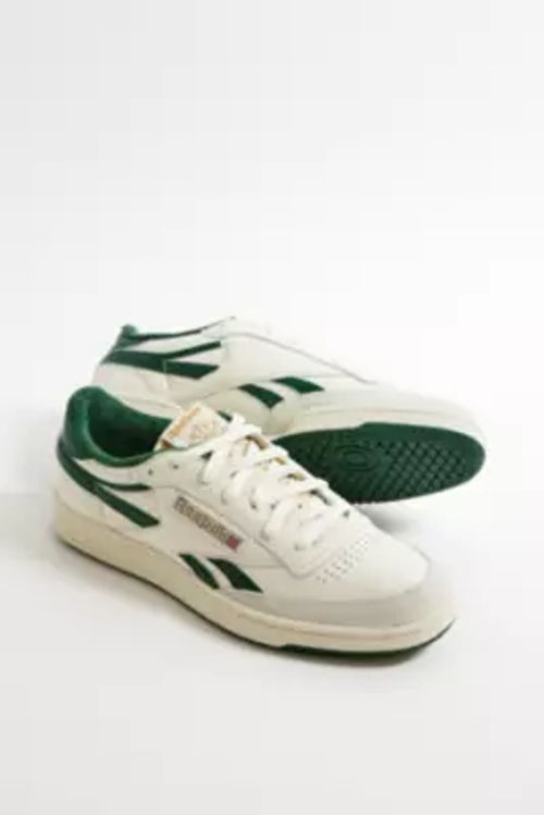 Reebok White & Green Club C...