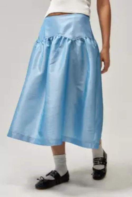 Archive At UO Blue Taffeta...