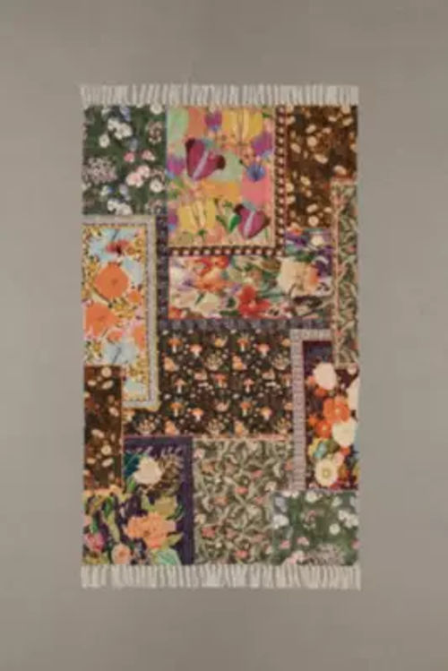 Woodland Patchwork 3x5 Rug at...