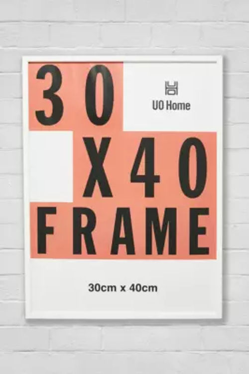 White Metal 30x40 Poster...