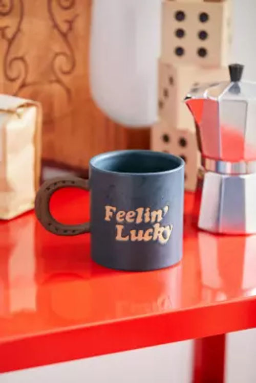 Feelin' Lucky Mug - Black ALL...