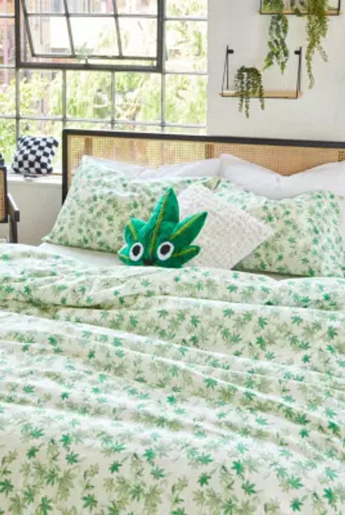 Leaf Buddy Duvet Set - Green...