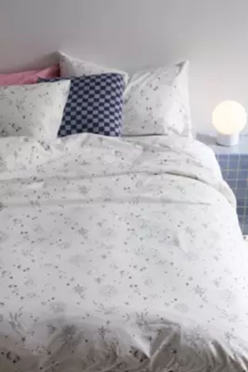 Celestial Sketch Duvet Set -...