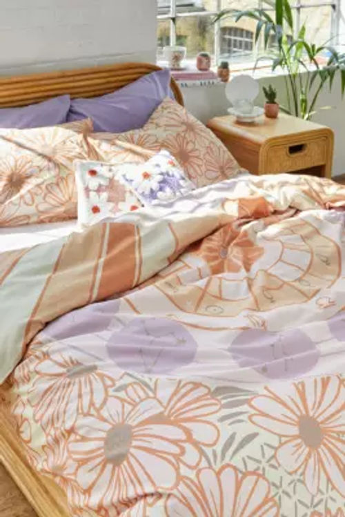 Zodiac Flower Duvet Set...