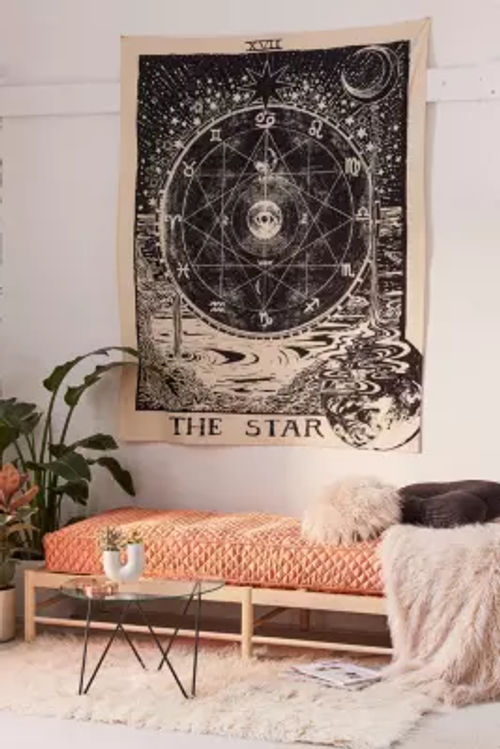 The Star Tarot Card Tapestry...