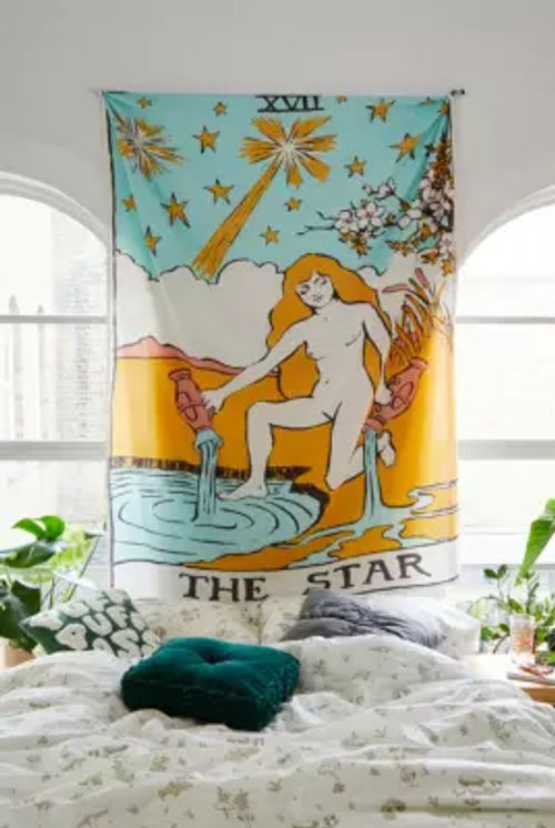 The Star Tarot Card Tapestry...